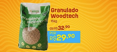 Granulado Woodtech 15kg Natal 2025