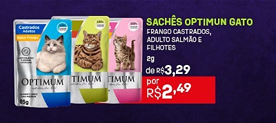 Saches Optimun Gatos