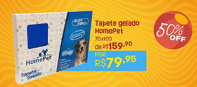 Tapete Gelado HomePet GG Natal 2025