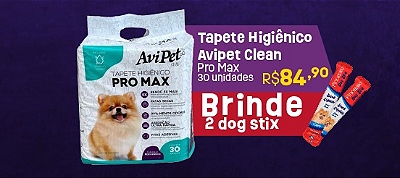 Tapete Higiênico AviPet Pro Max 30 uni
