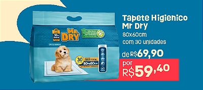 TAPETE HIGIÊNICO MR DRY