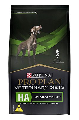 Ração Nestlé Purina Pro Plan Veterinary Diets HA Hydrolyzed para Cães Adultos - 2kg