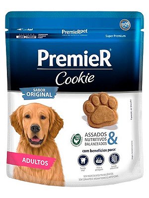 Biscoito Premier Cookie Original para Cães Adultos - 250g