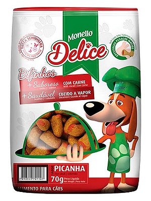 Bifinho Monello Delice Sabor Picanha para Cães - 70g