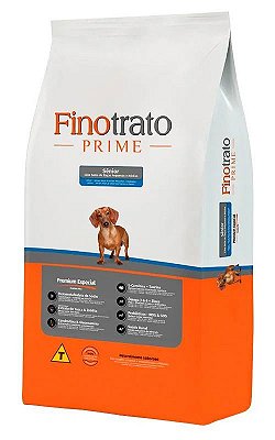 Ração Finotrato Prime Sênior Premium Especial para Cães Adultos de Raças Pequenas e Médias - 3kg ou 10,1Kg