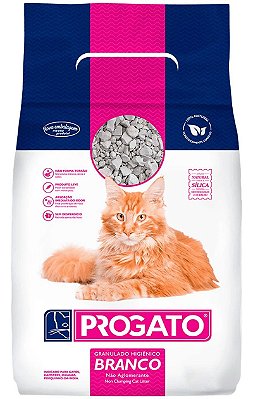 Granulado Higiênico ProGato Branco - 1,8Kg, 3,6kg ou 10kg