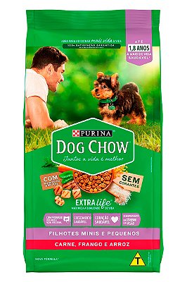 Ração Nestlé Purina Dog Chow Sabor Carne, Frango e Arroz para Cães Filhotes  Todos os Tamanhos - 1kg - Pet Shop Agrovillari - Tele Entrega de Rações e  Acessórios para CÃES e