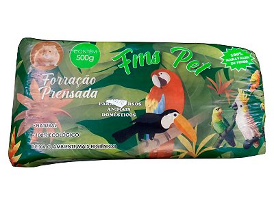 Maravalha FMS Pet Forração Prensada Serragem - 500g