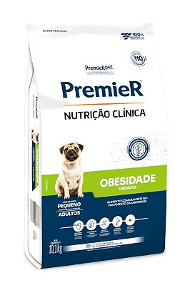 Ração PremieR Nutrição Clínica Obesidade para Cães Adultos de Pequeno Porte - 2kg ou 10,1kg