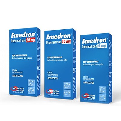 Antiemético Agener Emedron com 10 Comprimidos - 5mg, 10mg ou 20mg