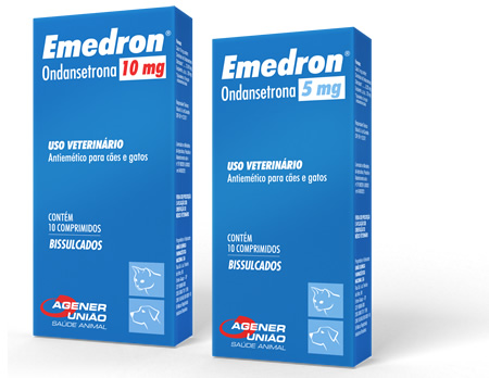 Antiemético Agener Emedron com 10 Comprimidos - 5mg ou 10mg
