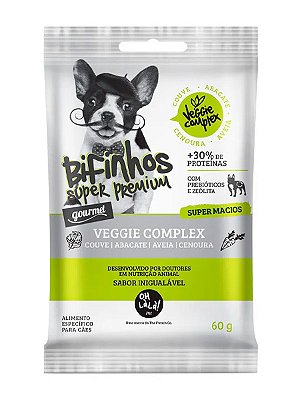 Bifinhos Super Premium Veggie Complex Oh Là Là Pet - 60g