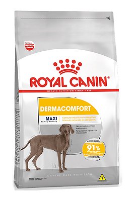 Ração Royal Canin Maxi Dermacomfort para Cães Adultos ou Idosos de Raças Grandes - 10,1kg