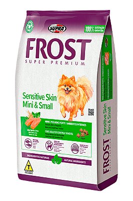 Ração Frost Sensitive Skin Mini e Small Super Premium para Cães Adultos Mini e Pequeno Porte com Pele Sensível - 2,5kg ou 10,1kg