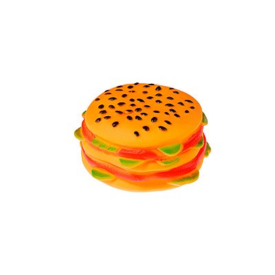 Brinquedo Pet de Vinil Mini Hamburguer