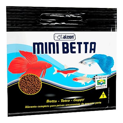Ração Alcon Mini Betta - 4g, 10g ou 25g