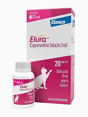 Solução Oral Alimentar Elura Elanco para Gatos