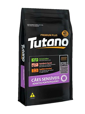 Ração Tutano Premium Plus para Cães Sensíveis Adultos de Porte Pequeno - 1kg ou 3kg