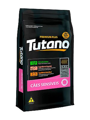 Ração Tutano Premium Plus para Cães Sensíveis - 10,1kg ou 15kg