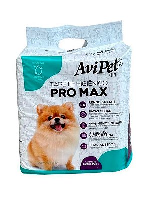 Tapete Higiênico AviPet Pro Max de 80x60cm - 7 ou 30 unidades