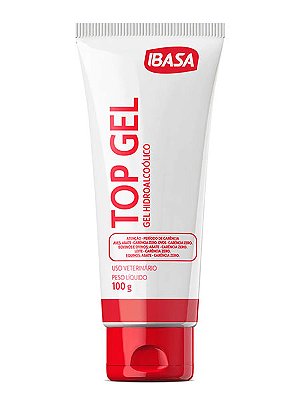 Gel hidroalcoólico Top Gel Ibasa - 100g