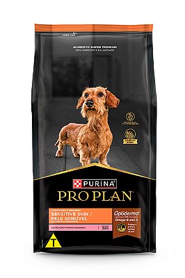 Ração Nestlé Purina Pro Plan Sensitive Skin Optihealth para Cães Adultos Mini e Pequeno - 2,5kg