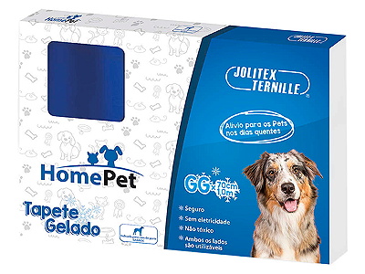 Tapete Gelado HomePet Para Cães e Gatos GG