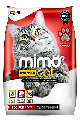 Granulado Sanitário Mimo Cat para Gatos - 4kg ou 12kg