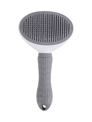 Rasqueadeira Autolimpante para Cães e Gatos