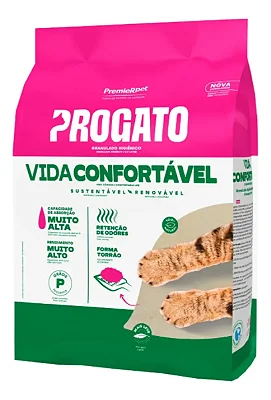 Granulado Higiênico Biodegradável Progato Vida Confortável - 4kg