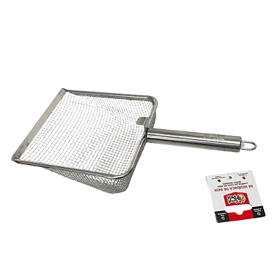 Pá Higiênica de Inox Great Pets para Caixa de Areia - Malha 2 mm ou 4,3 mm