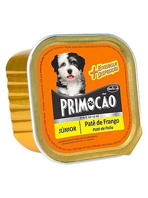 Patê Primocão Sabor Frango para Cães Filhotes - 300g