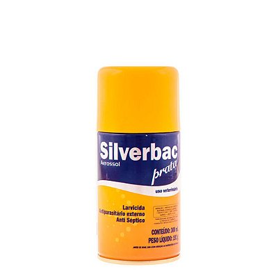 Antisséptico Silverbac Prata Aerosol Labgard para Cães - 300ml