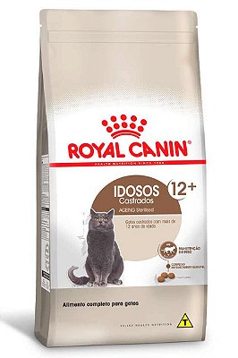 Ração Royal Canin Ageing Sterilised 12+ para Gatos Adultos Castrados acima 12 anos - 400g ou 1,5Kg