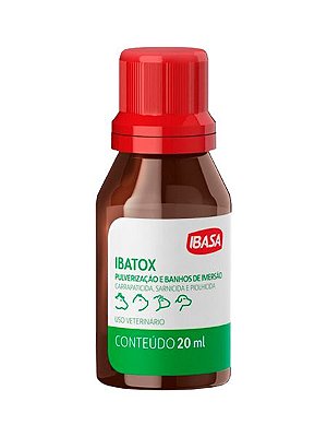 Ectoparasiticida Ibatox Ibasa - 20 ml