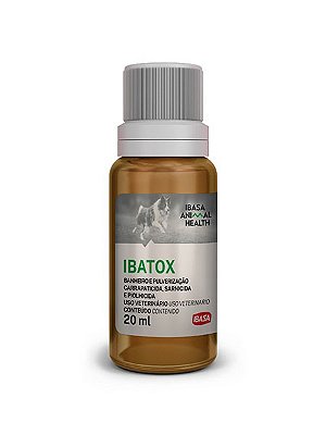 Ectoparasiticida Ibatox Ibasa - 20 ml