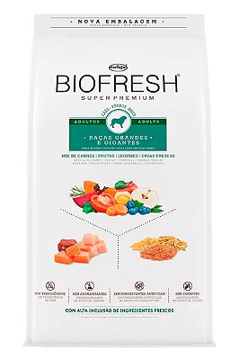 Ração Biofresh Super Premium Raças Grandes e Gigantes para Cães Adultos - 15Kg