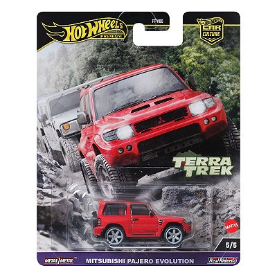 Carrinho Hot Wheels Premium Mitsubishi Pajero Evolution 2024 Car Culture 5/5