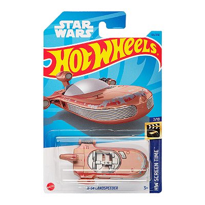 Carro Hot Wheels Star Wars X-34 Landspeeder 2023 Lote H HKG76 7/10