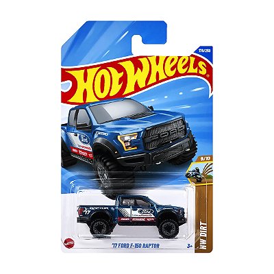 Carro Hot Wheels 17 Ford F-150 Raptor 2025 Lote J JBB05 9/10