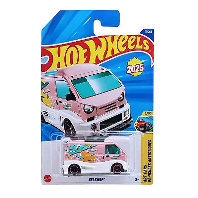 Carro Hot Wheels Kei Swap Rosa 2025 Lote M HYX95 1/10
