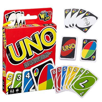 Jogo de Cartas Uno Original Mattel W2085