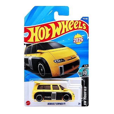 Carro Hot Wheels Renault Espace F1 Amarelo 2025 Lote J HYW32 5/5
