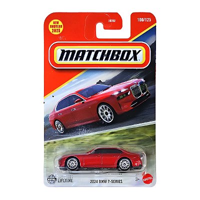 Carrinho Matchbox 2024 BMW 7-Series 2025 JBN49 100/125