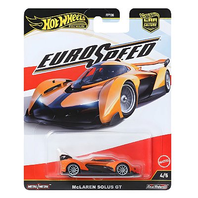 Carrinho Hot Wheels Premium McLaren Solus GT Car Culture Euro Speed JBK78 4/5