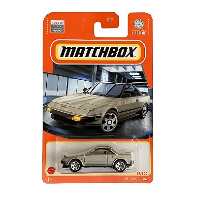 Carrinho Matchbox 1984 Toyota MR2 2024 HVL89 67/100