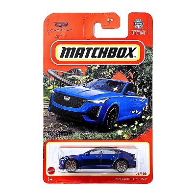 Carrinho Matchbox 2021 Cadillac CT5-V 2024 HVL56 37/100