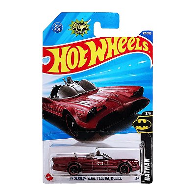 Carrinho Hot Wheels TV Series Batmobile 2025 Lote P HYY05 3/5