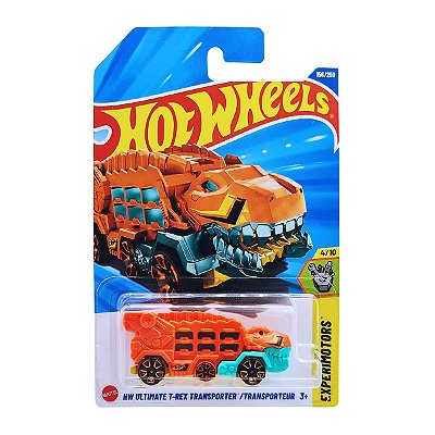 Carrinho Hot Wheels HW Ultimate T-Rex Transporter 2025 Lote Q JBC10 4/10