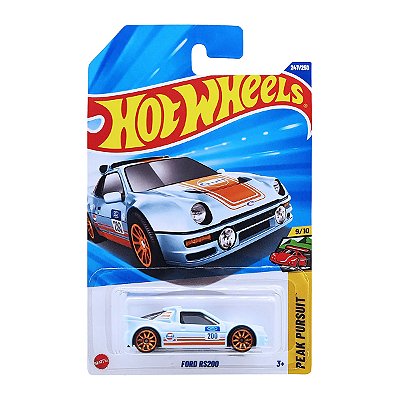 Carrinho Hot Wheels Ford RS200 2025 Lote Q JBB49 9/10